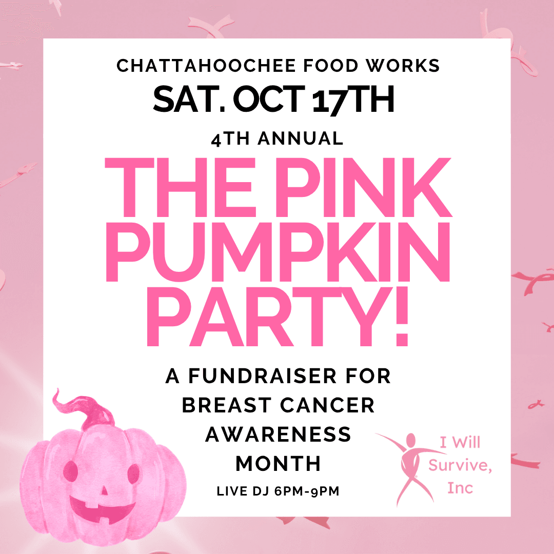 Pink Pumpkin Party event artwork