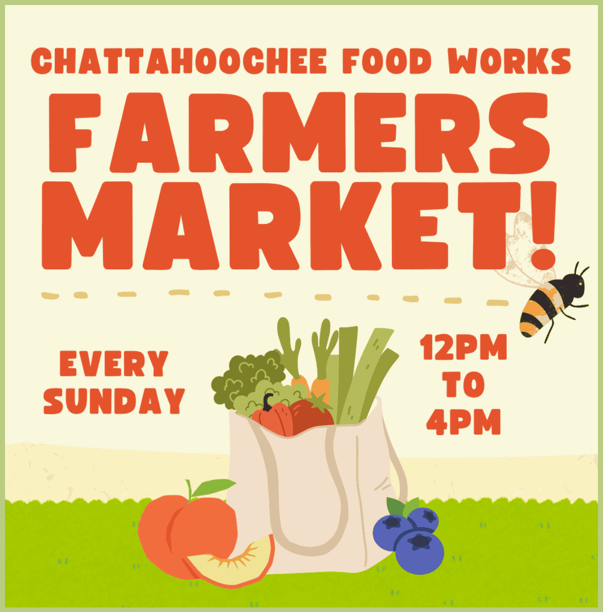 Farmers Market event artwork